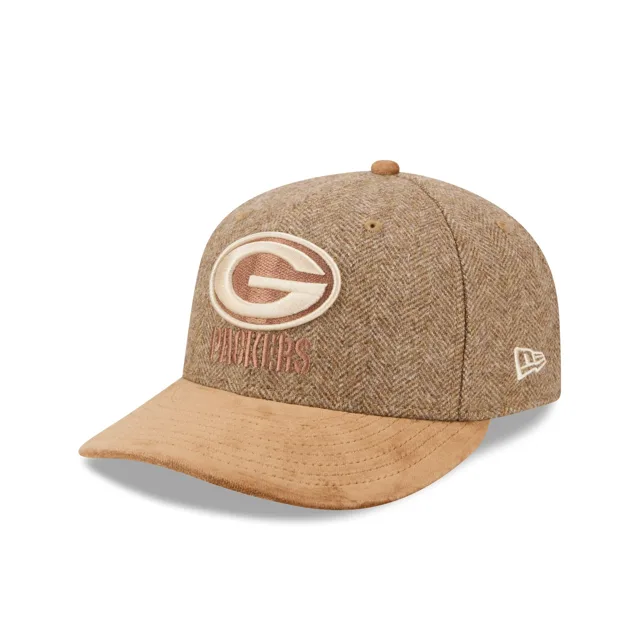 Green Bay Packers Moon Brisbane Moss Brown Visière 59FIFTY Chapeau ajusté