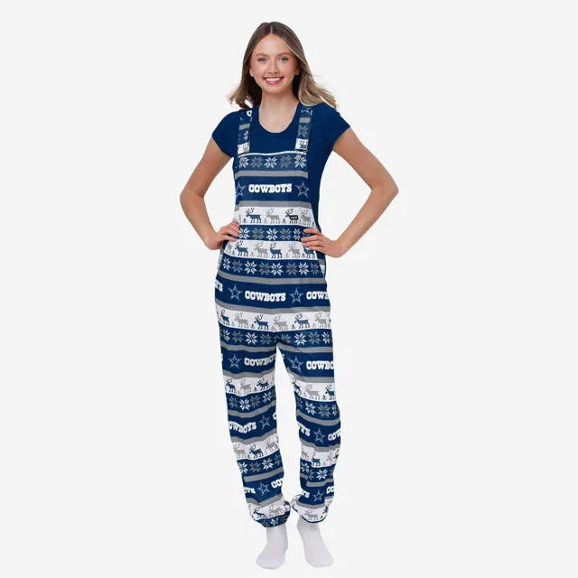 Dallas Cowboys Salopette à bretelles Ugly Home Gating pour femme