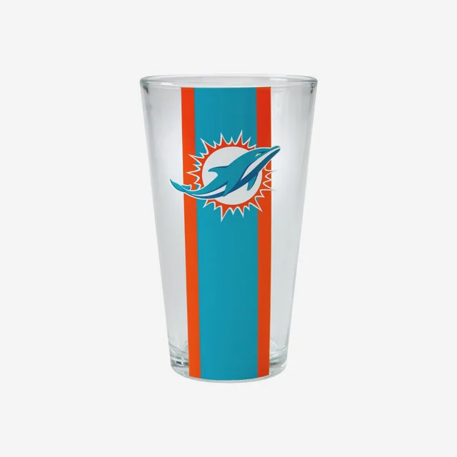 Verre à pinte Miami Dolphins Team Stripe