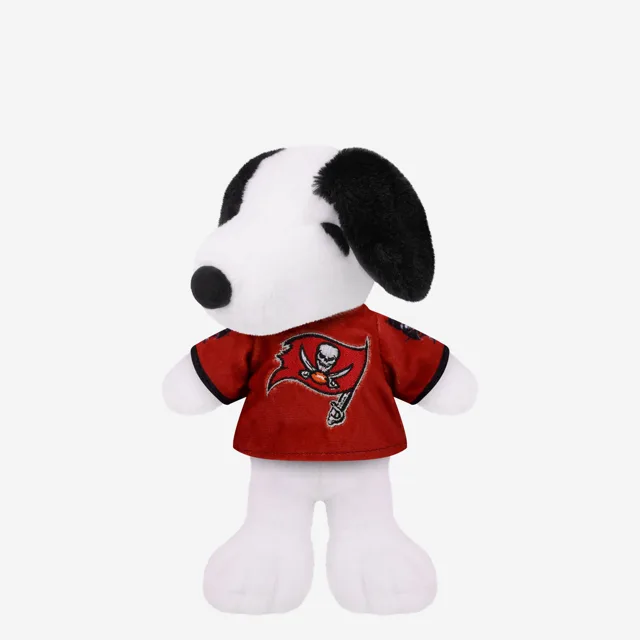 Tampa Bay Buccaneers Snoopy Peanuts Team Jersey Peluche