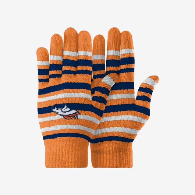 Gant extensible à rayures Denver Broncos
