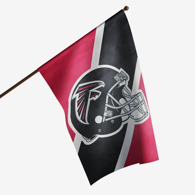 Casque Atlanta Falcons Drapeau vertical