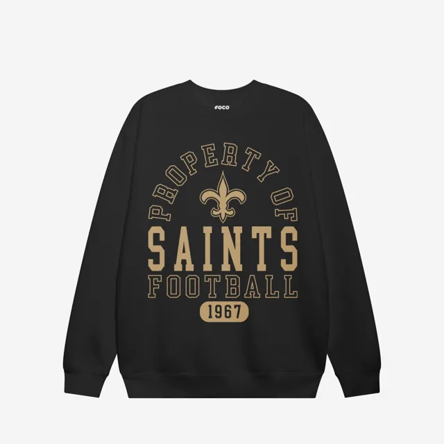 New Orleans Saints Propriété du sweat-shirt à col rond
