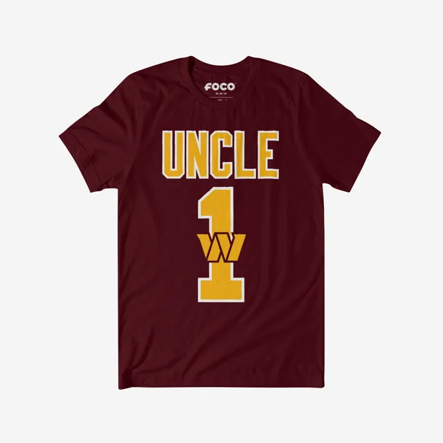 Washington Commanders T-shirt oncle numéro 1