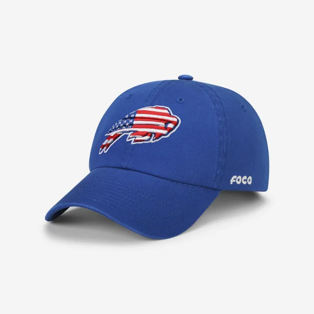 Buffalo Bills Casquette décontractée avec logo principal Americana