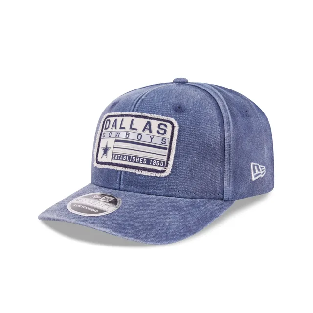 Dallas Cowboys Faded Patch 9SEVENTY Chapeau extensible à boutons-pression