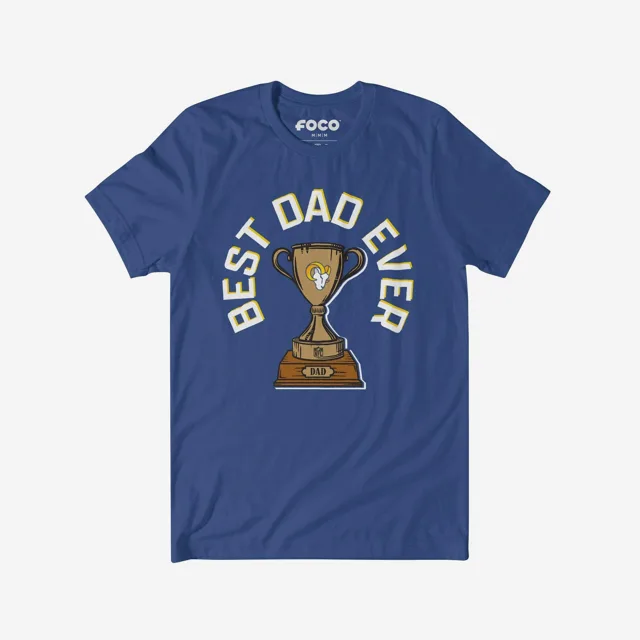 Los Angeles Rams T-shirt Trophée du meilleur papa de tous les temps