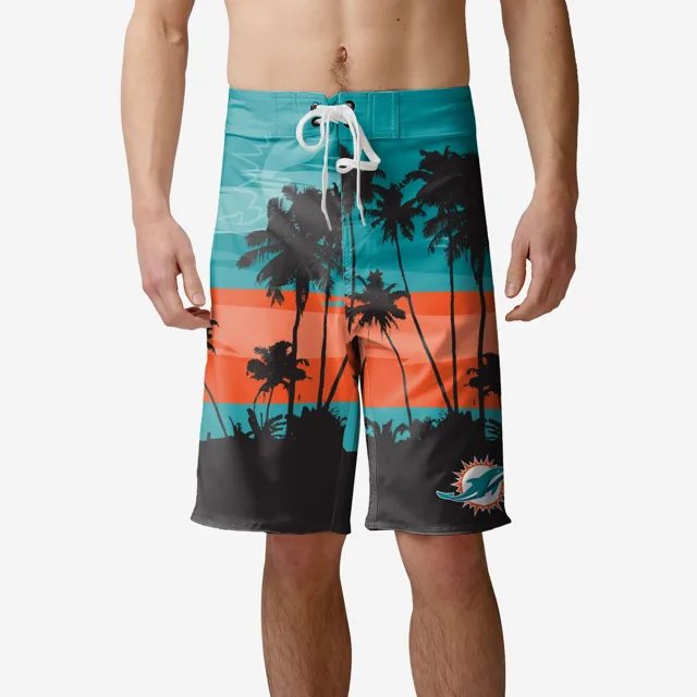Short de bain Miami Dolphins Sunset