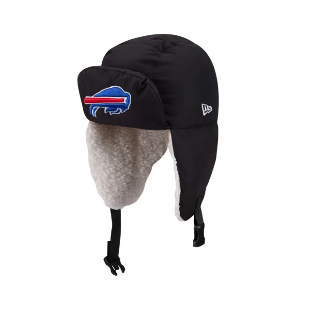 Alpha Industries x Buffalo Bills Chapeau de trappeur noir