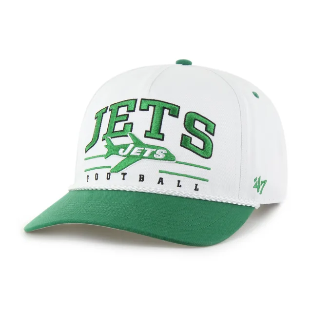 New York Jets HISTORIQUE ROSCOE BICOLORE '47 HITCH COUPE RELAXÉE