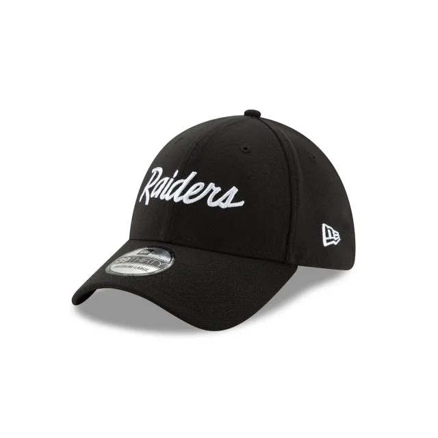 Las Vegas Raiders Team Classic 39THIRTY Bonnet extensible