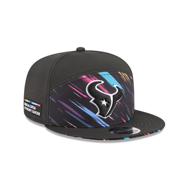 Houston Texans 2026 Casquette Crucial Catch Split Panel 9FIFTY Snapback
