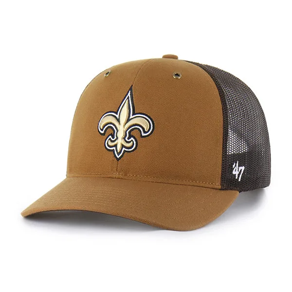 New Orleans Saints CARHARTT '47 TRUCKER RF COUPE RELAXÉE