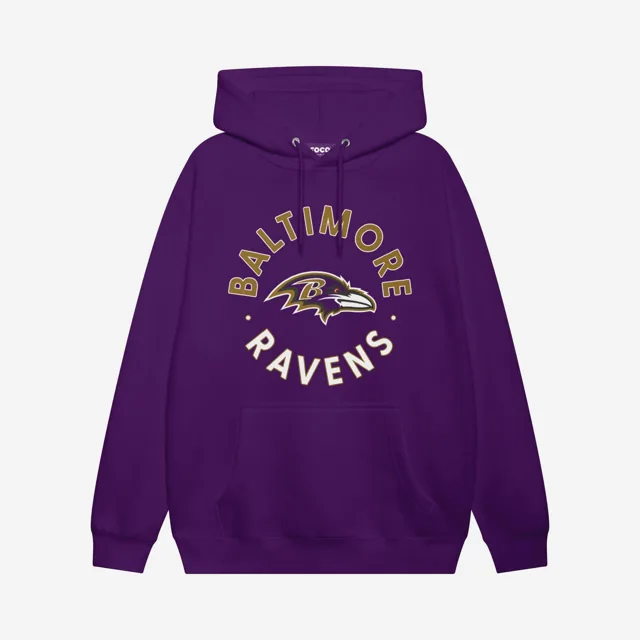 Sweat à capuche cercle Baltimore Ravens
