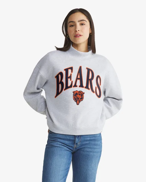 Chicago Bears Vantage '47 Pull à col montant pour femme