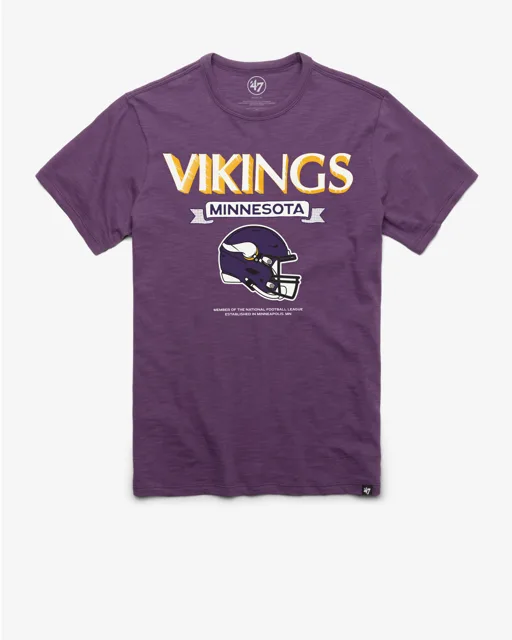 Minnesota Vikings T-shirt SCRUM LONGUE DURÉE '47