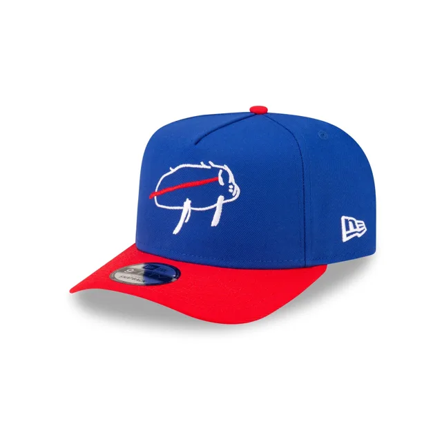 Buffalo Bills Billustration Casquette Snapback Rouge 9FIFTY A-Frame