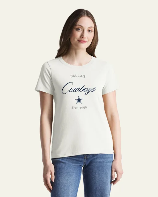 Dallas Cowboys TEAM ENERGY '47 T-SHIRT DE TOUS LES JOURS POUR FEMMES