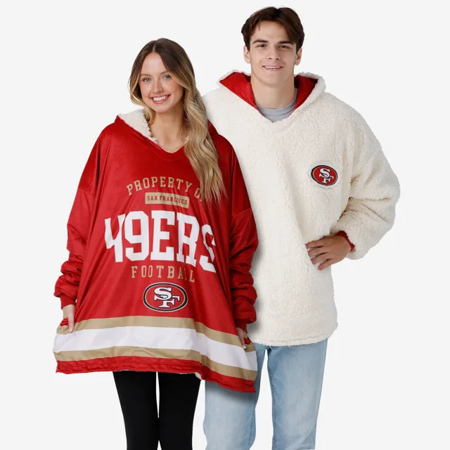 Propriété de couleur de l'équipe San Francisco 49ers de Hoodeez