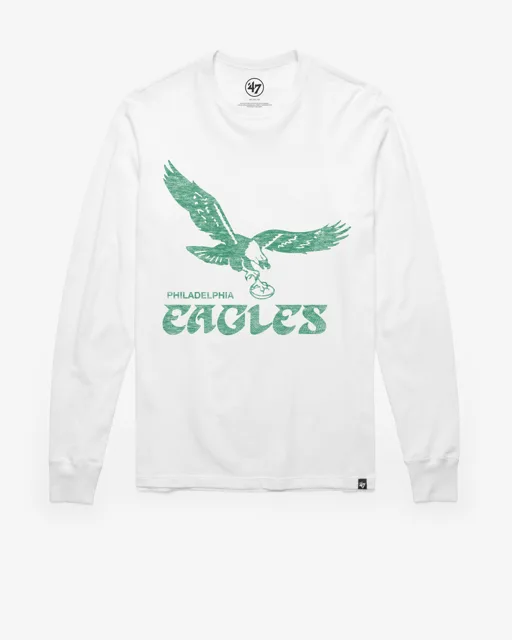 Philadelphia Eagles HISTORIQUE PREMIER '47 FRANKLIN T-SHIRT À MANCHES LONGUES