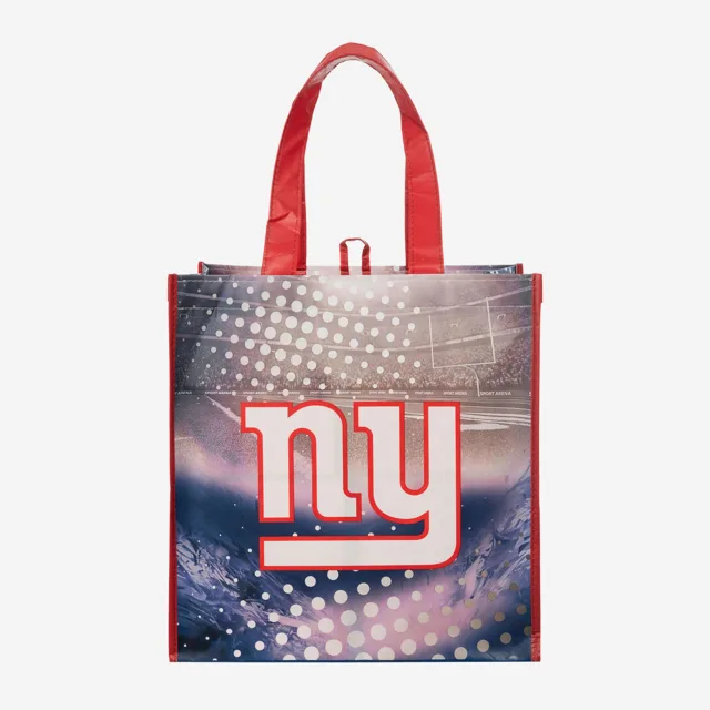 New York Giants Lot de 4 sacs à provisions réutilisables