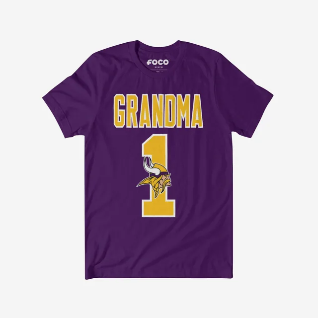 Minnesota Vikings T-shirt grand-mère numéro 1