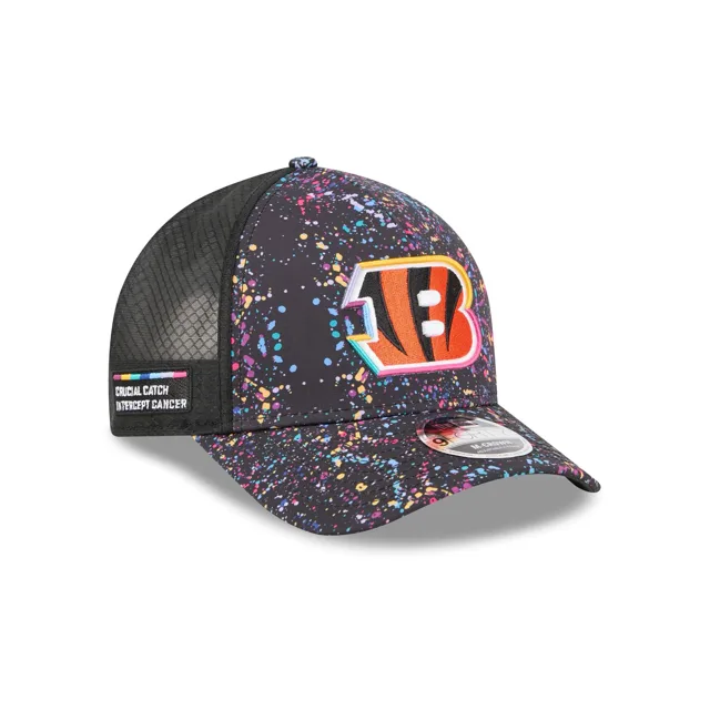 Cincinnati Bengals 2025 Casquette de camionneur Crucial Catch 9FORTY M-Crown A-Frame