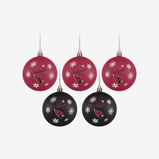 Arizona Cardinals Lot de 5 boules incassables
