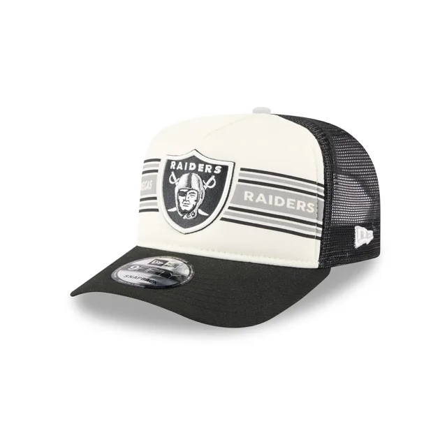 Las Vegas Raiders Bannière 9FIFTY Casquette de camionneur A-Frame