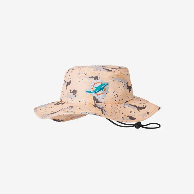 Chapeau Boonie camouflage désert clair Miami Dolphins