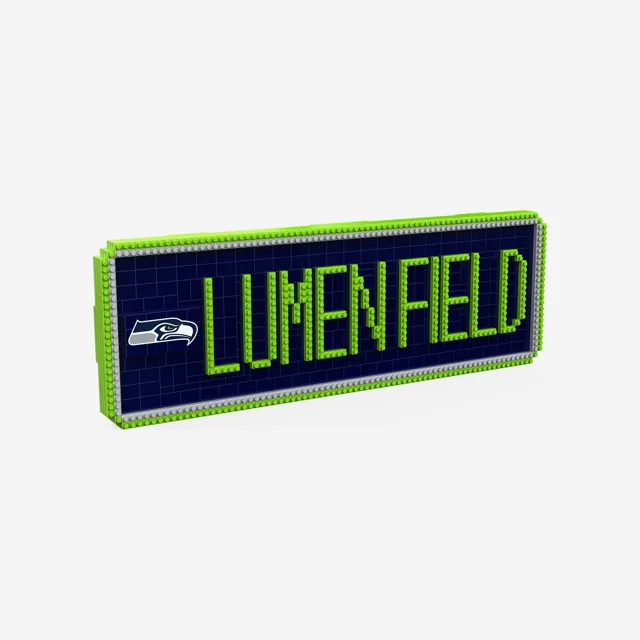 Seattle Seahawks BRXLZ Plaque de rue du stade