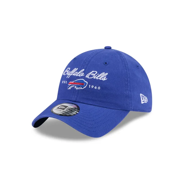 Buffalo Bills Script Wordmark Chapeau réglable classique décontracté