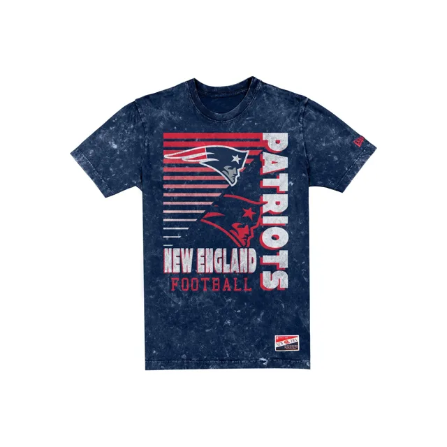 New England Patriots T-shirt délavé rétro
