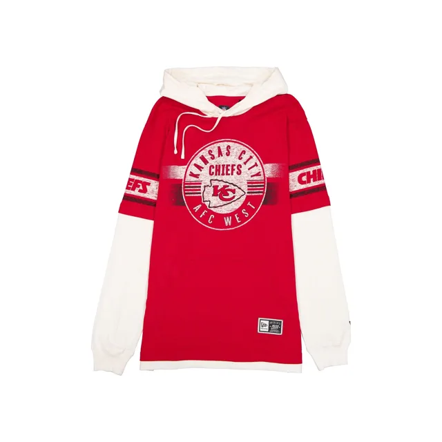 Kansas City Chiefs Sweat à capuche chromé Twofer