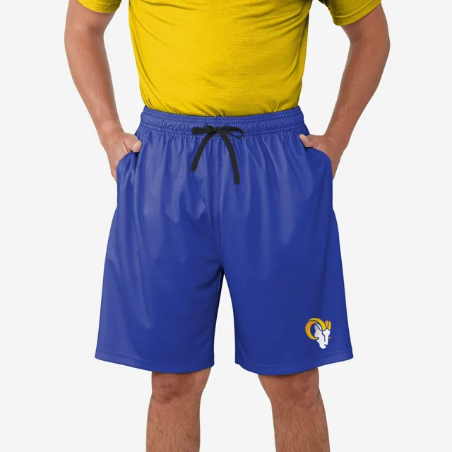 Short d'entraînement d'entraînement d'équipe Los Angeles Rams