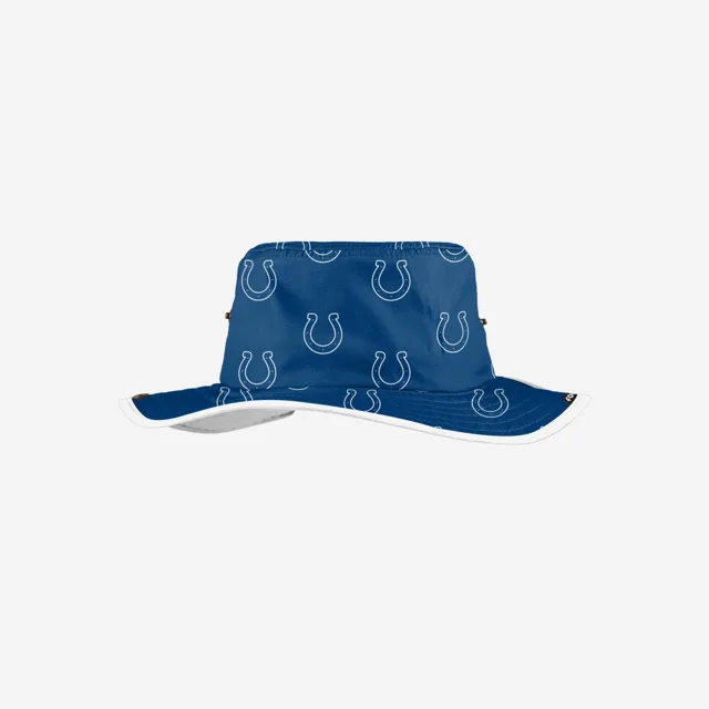 Indianapolis Colts Chapeau Boonie hybride mini imprimé pour femme
