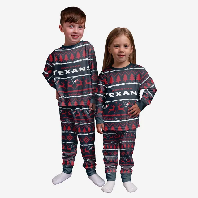 Houston Texans Pyjama de vacances en famille pour tout-petits