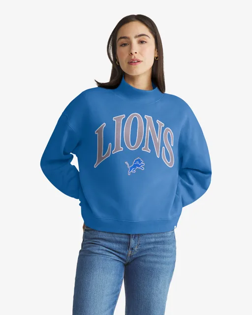 Detroit Lions PULL À COL MONTANT VANTAGE '47 POUR FEMME