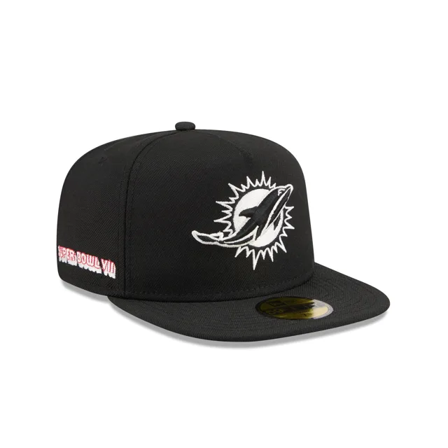 Just Caps Logo ciselé Miami Dolphins 59FIFTY Casquette ajustée en A