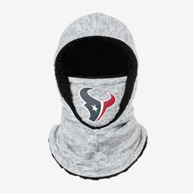 Houston Texans Guêtre à capuche gris chiné avec grand logo