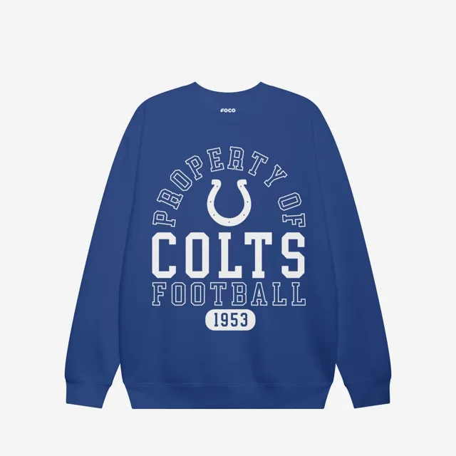 Indianapolis Colts Propriété du sweat-shirt à col rond
