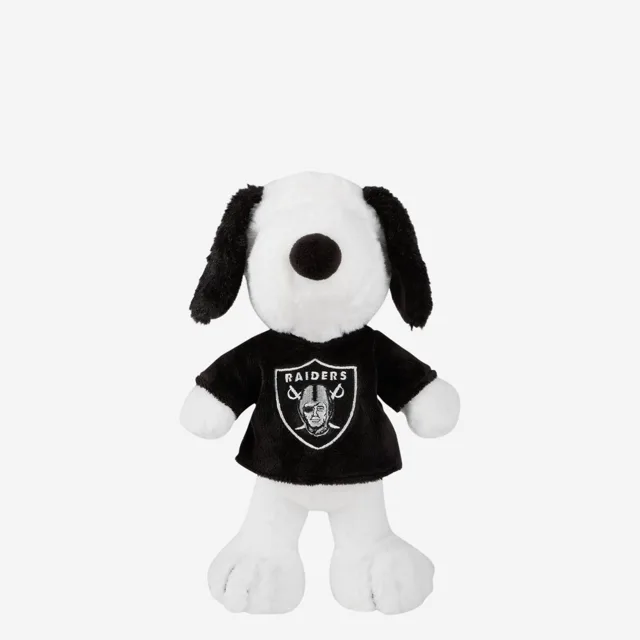 Las Vegas Raiders Snoopy Peanuts Team Jersey Peluche