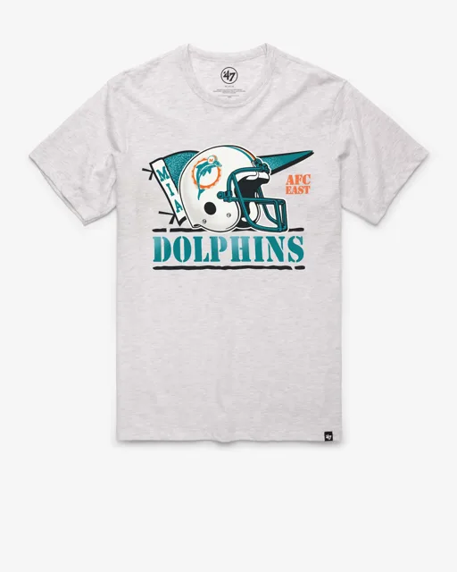 Miami Dolphins CHAMP DE MOUVEMENT HISTORIQUE '47 FRANKLIN TEE