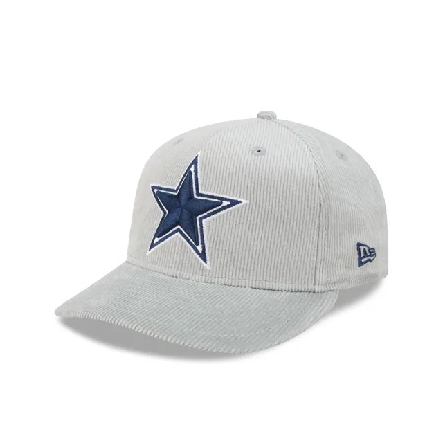 Dallas Cowboys Chapeau ajusté 59FIFTY en velours côtelé gris clair
