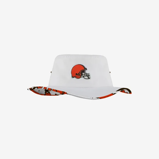 Cleveland Browns Chapeau Boonie hybride blanc pour femme