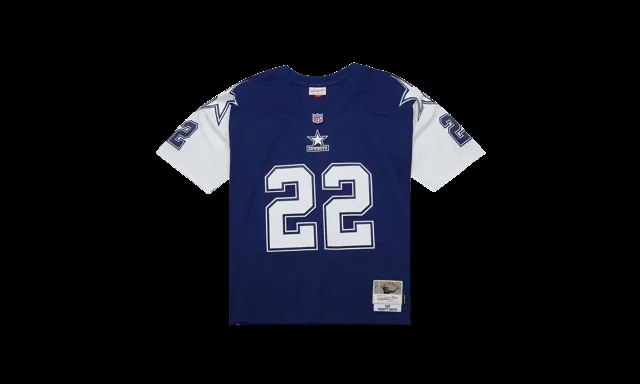 NFL DARK JERSEY COWBOYS 1995 EMMITT SMITH "Marine" LGJY4518 DCO95ESMNAVY