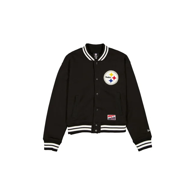 Pittsburgh Steelers Throwback Veste à bouton-pression pour femme