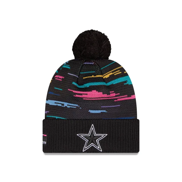 Dallas Cowboys 2026 Bonnet en tricot à pompon Crucial Catch pour enfants