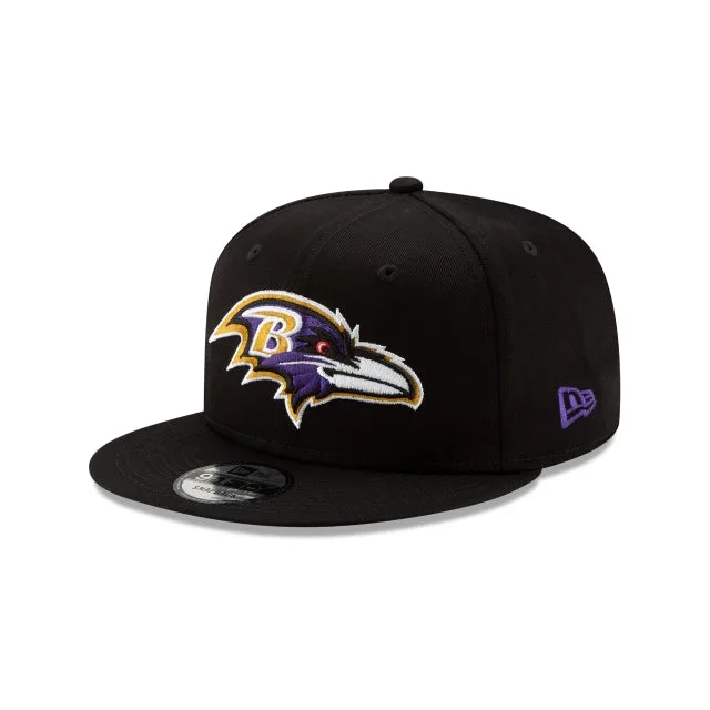 Baltimore Ravens Casquette Snapback 9FIFTY noire