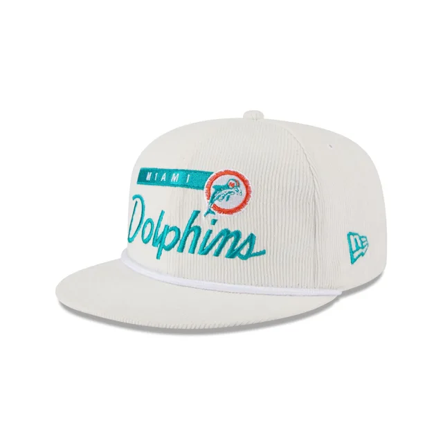Miami Dolphins Corde en velours côtelé 9FIFTY Snapback Hat
